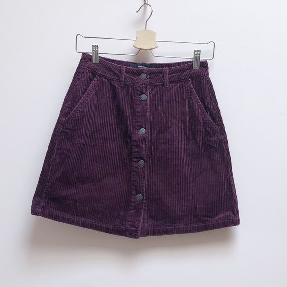 VERO MODA 'CLEA' CORDUROY SKIRT - Picture 5 of 13